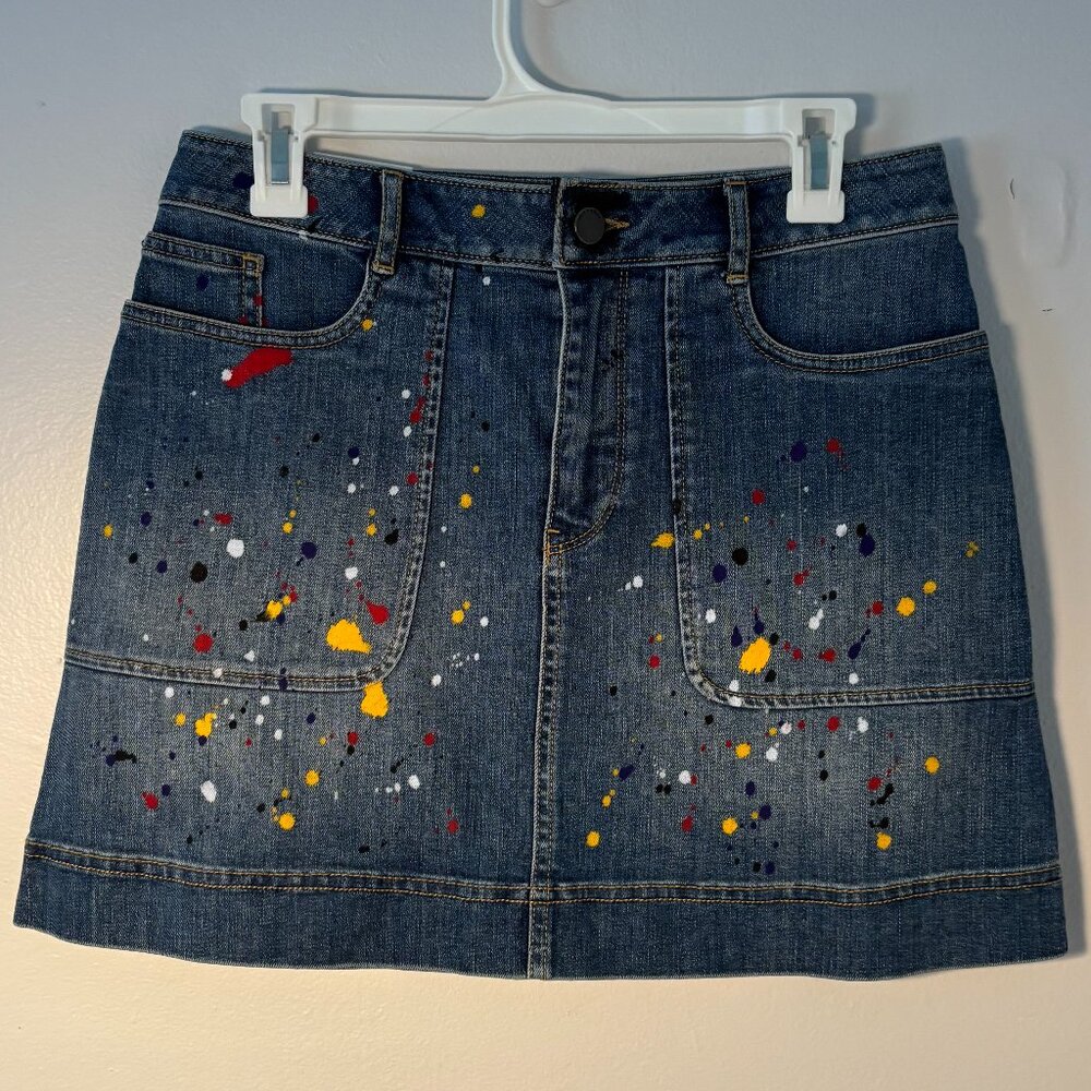 Alice & Olivia Coletta 5 Pocket Mini Skirt